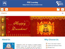 Tablet Screenshot of phindia.com